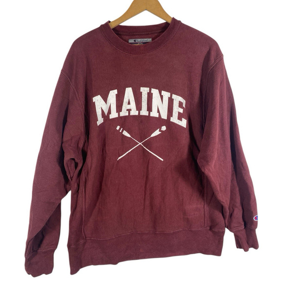 Champion Other - Maine Sweatshirt Champion Reverse Weave Size Medium Mens Womens Vintage College
